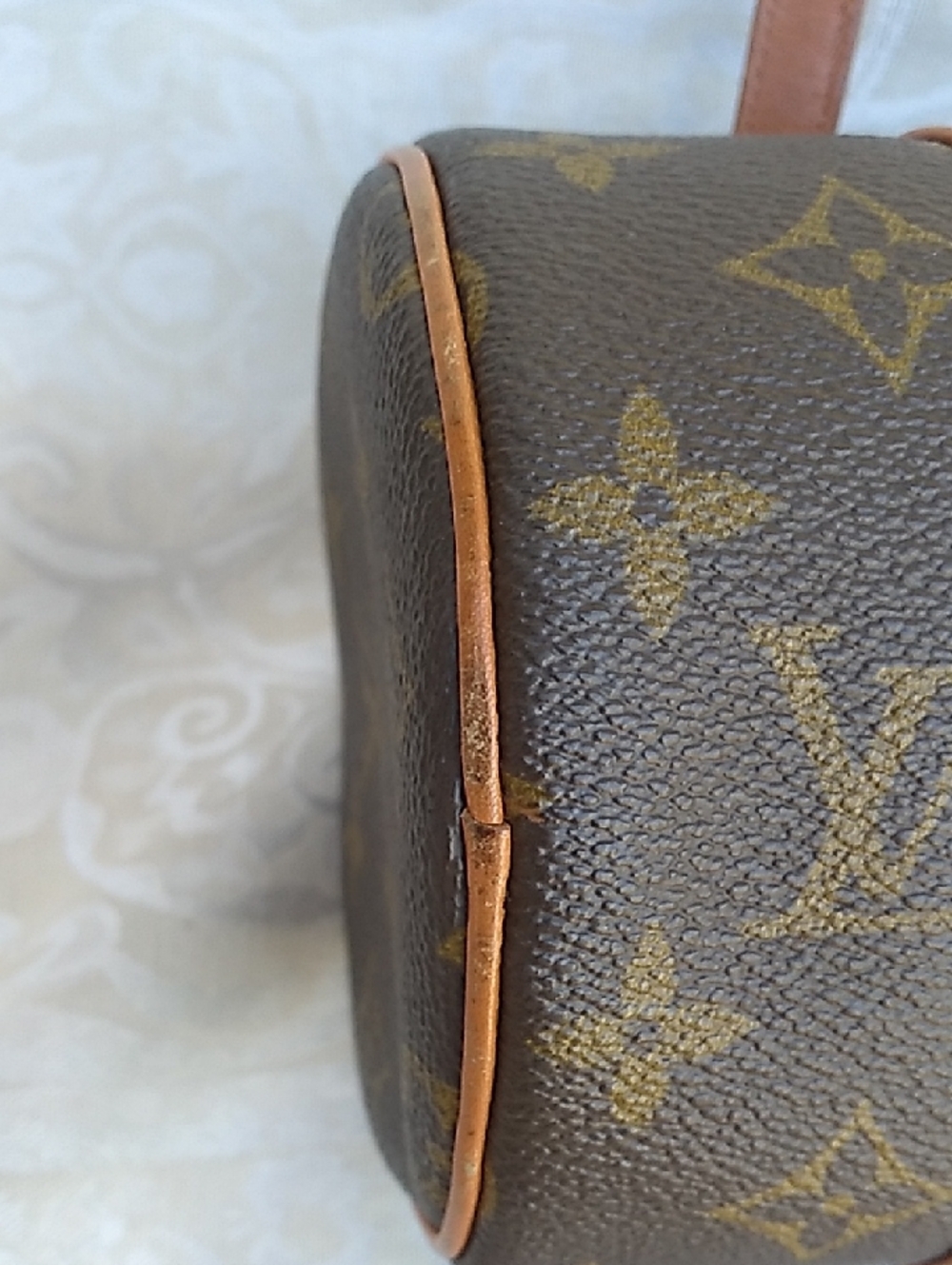 Vintage Louis Vuitton 70s Monogram Papillon Bag - Picture 6 of 16